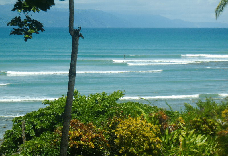 Casa Linda beach view from porch